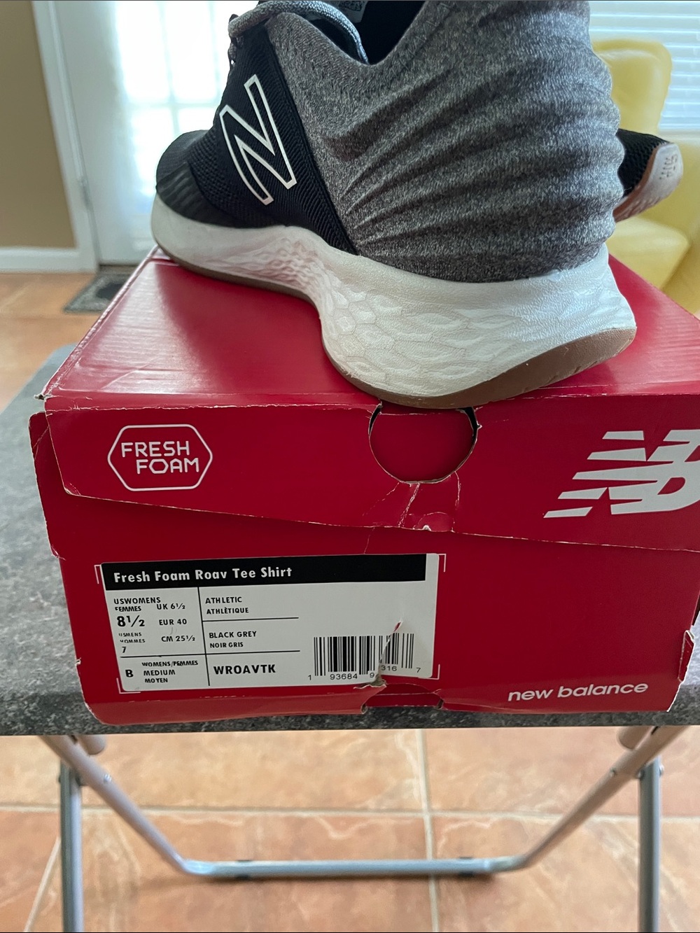 New Balance Black & Gray Women's Athletic Sneakers - Picture 2 of 7